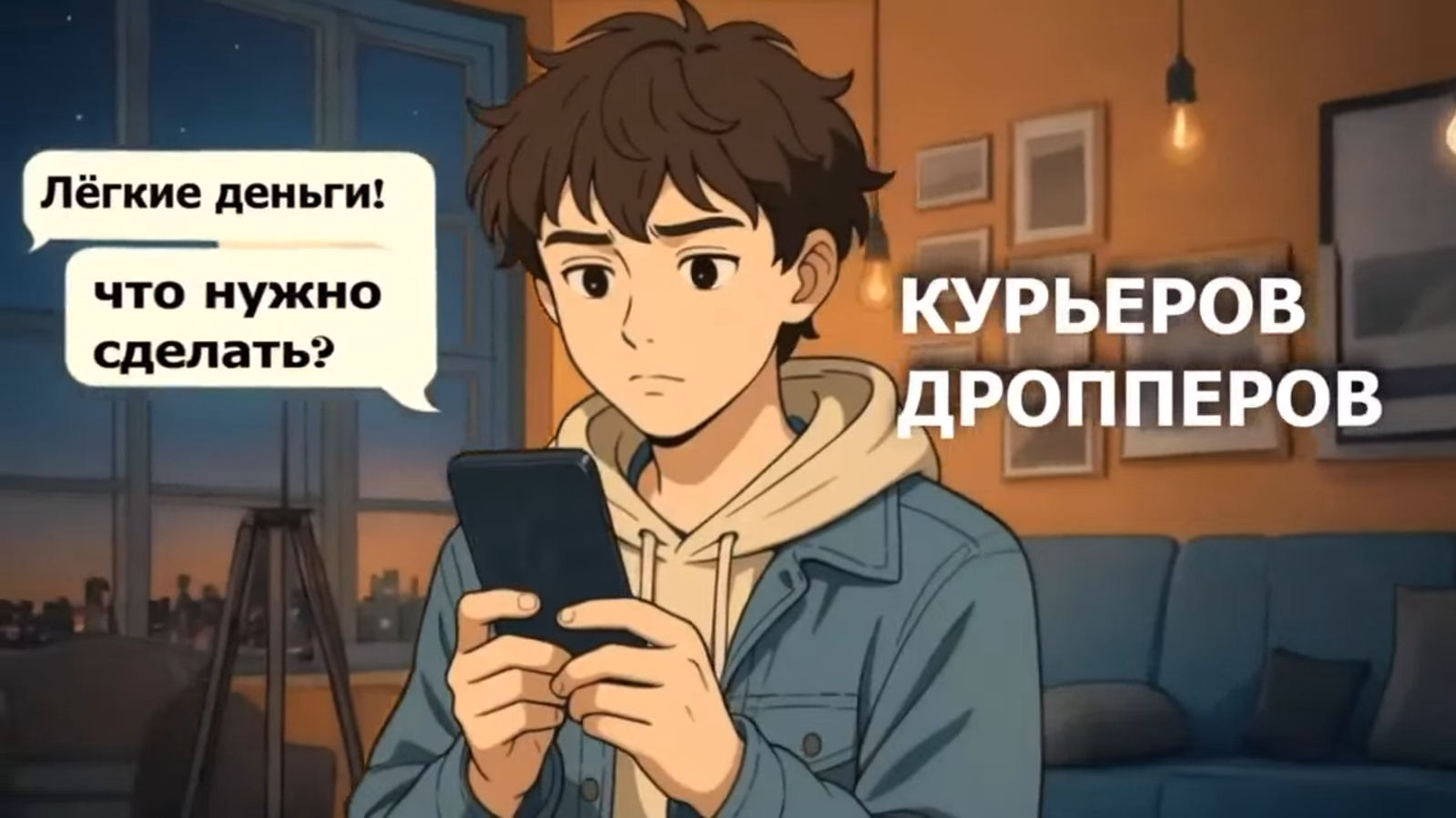 В поисках подработки в интернете будьте осторожны: вы можете стать дроппером – соучастником мошенников.